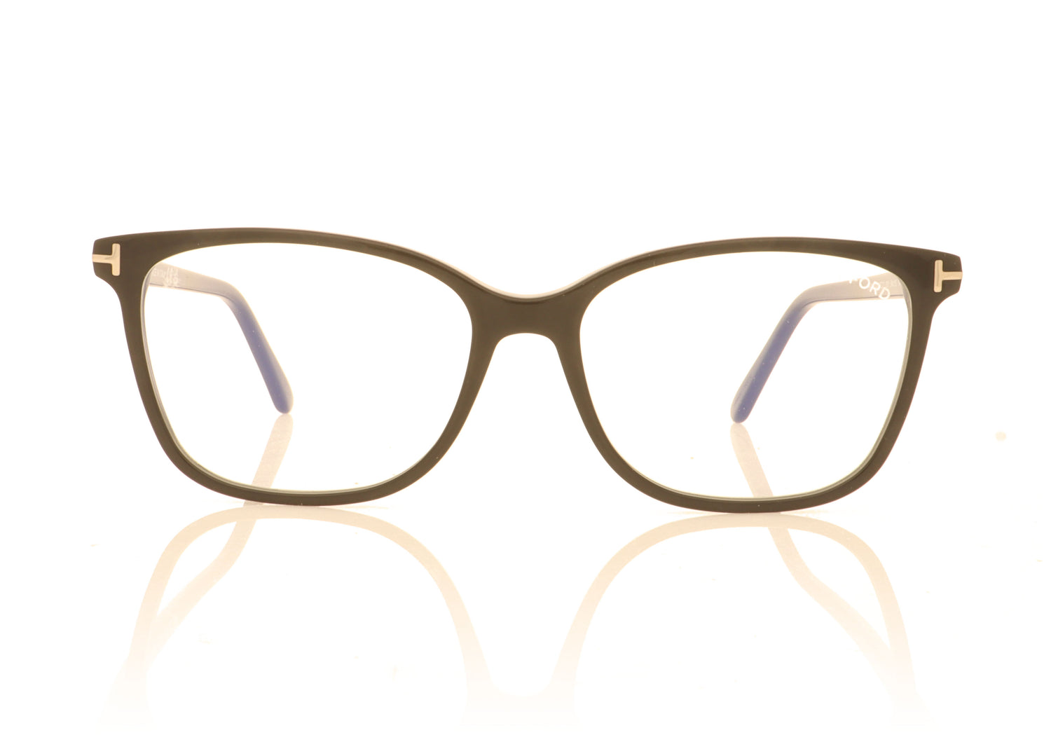 Tom Ford TF5842 001 Black Glasses - Front