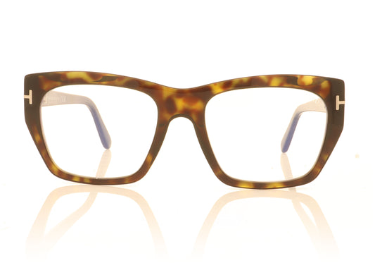 Tom Ford TF5846 Tortoise 52 Glasses - Front