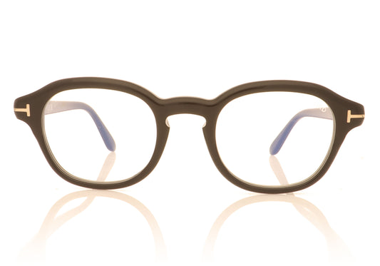 Tom Ford FT5871 001 Black Glasses - Front