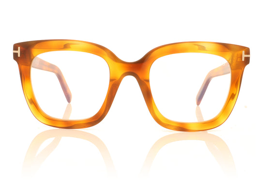 Tom Ford FT5880 053 Tortoise Glasses - Front