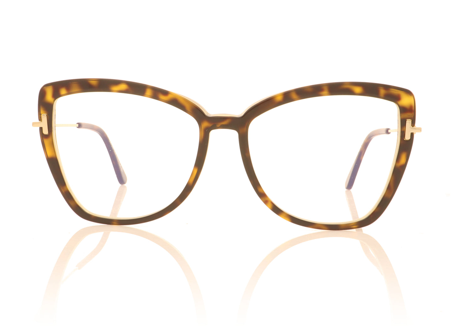 Tom Ford FT5882 056 Tortoise Glasses - Front