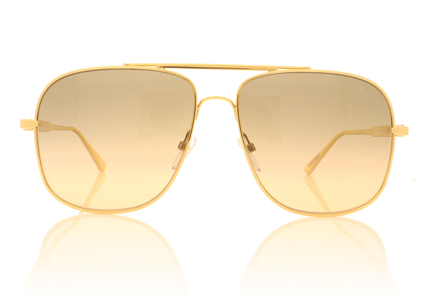 Tom Ford TF669 Jude 30B Gold Sunglasses - Front