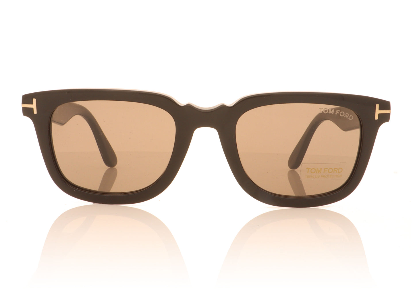 Tom Ford FT0817/S TF0817 01E Black Sunglasses - Front