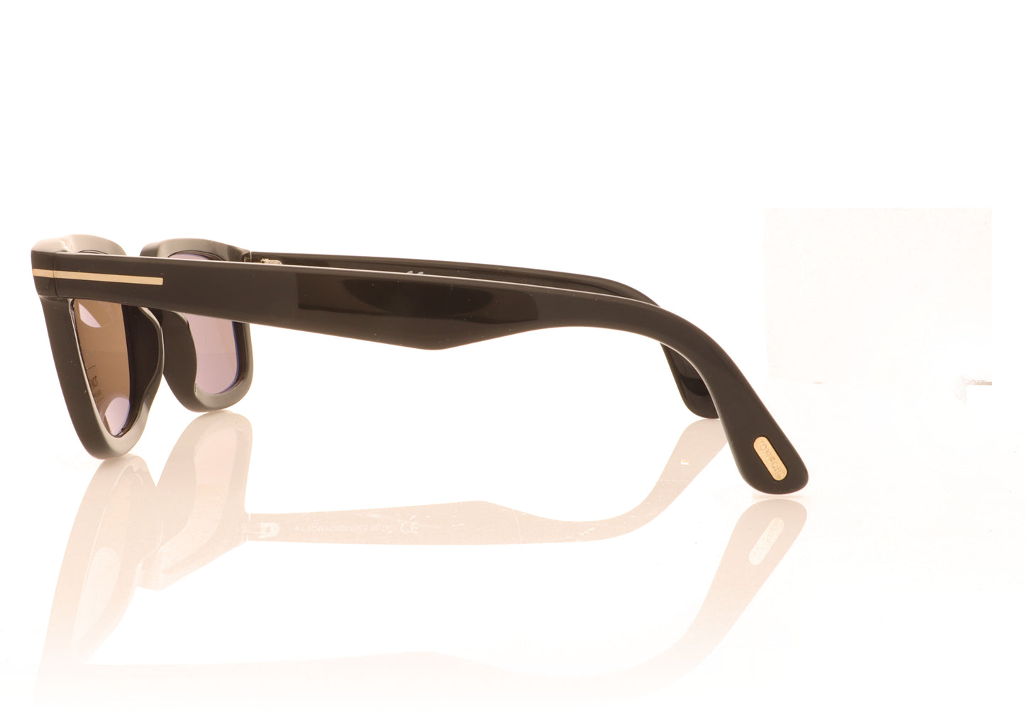 Tom Ford FT0817/S TF0817 01E Black Sunglasses - Side