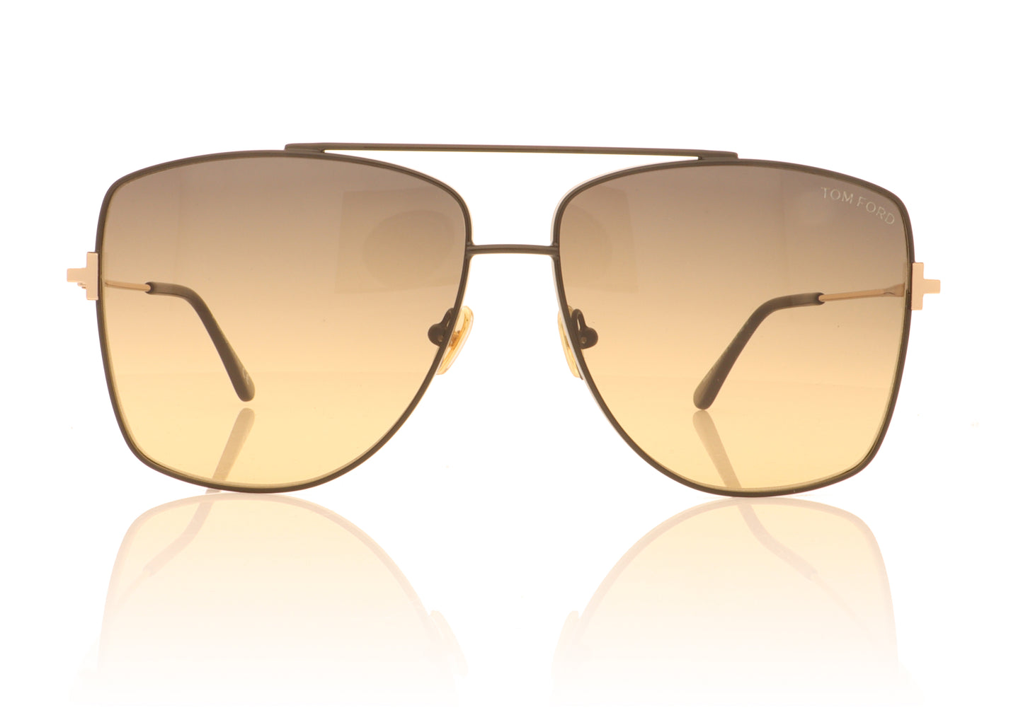 Tom Ford FT0838/S TF0838 01B Black Sunglasses - Front