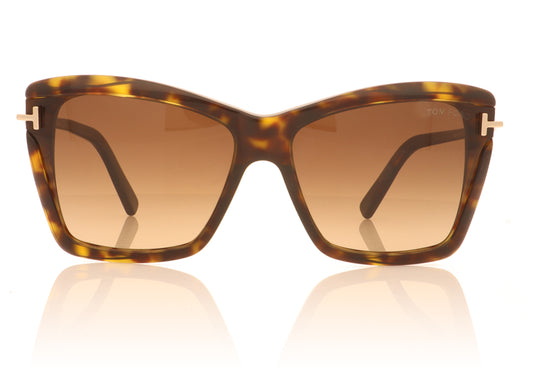 Tom Ford FT0849/S TF0849 52F Tortoise Sunglasses - Front