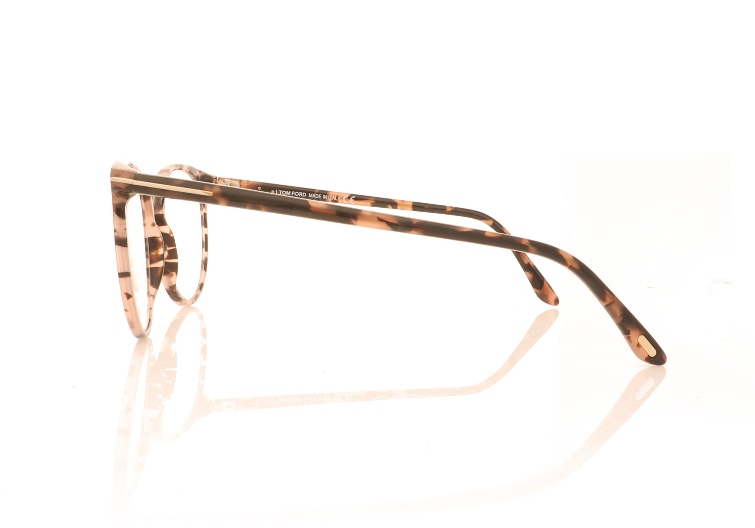 Tom Ford FT5575-B/V TF5575 54 Marble Glasses - Side