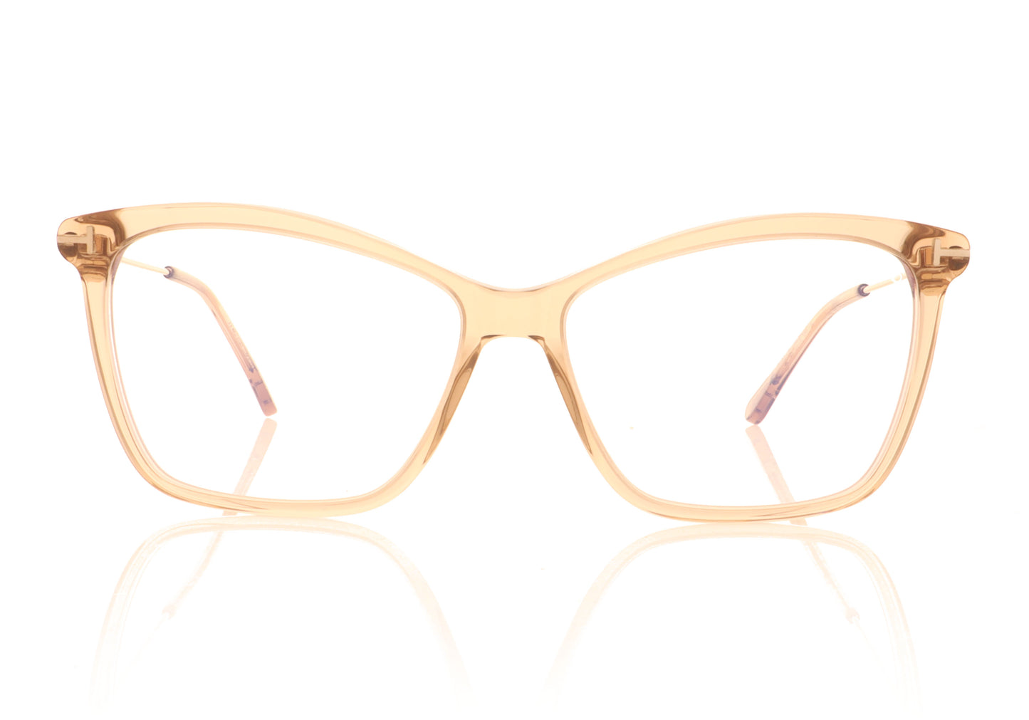 Tom Ford FT5687-B/V TF5687 045 Smoked Brown Glasses - Front