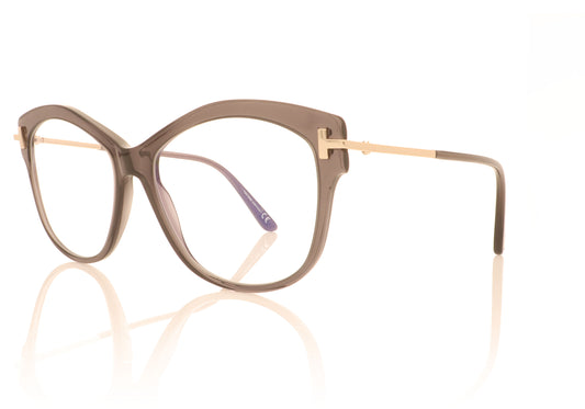 Tom Ford FT5705-B/V TF5705 020 Black Glasses - Angle