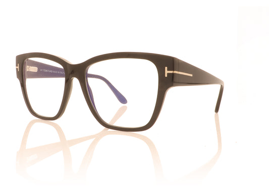 Tom Ford FT5745 TF5745 1 Black Glasses - Angle
