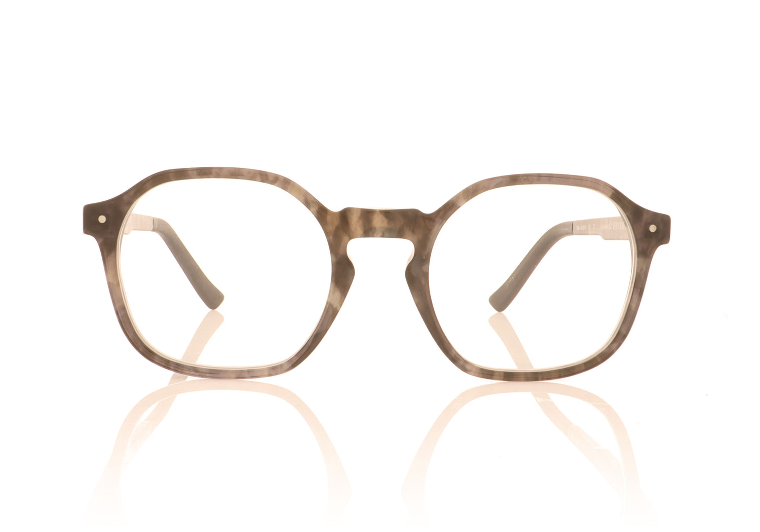 Very French Gangsters Very Expert 2 066 Grey Tortoise Glasses - Front