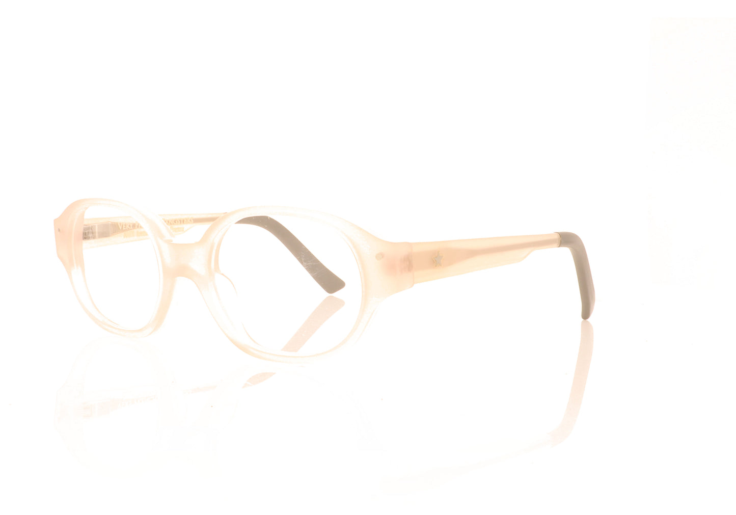 Very French Gangsters Very Twist 1 003 Blush Pink Glasses - Angle