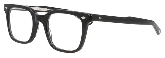 Eyevan 7285 Markham PBK Polished Black Glasses - Angle
