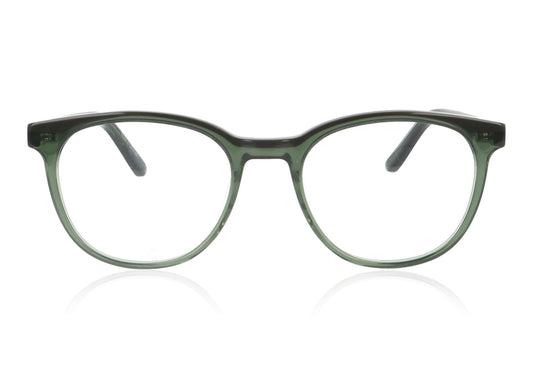 ProDesign Horisont 3/9535 Black and Green Glasses - Front