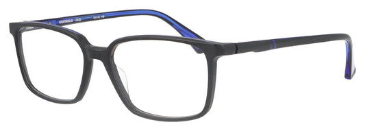 Etnia Barcelona Mortirolo BKBL Black and Blue Glasses - Angle
