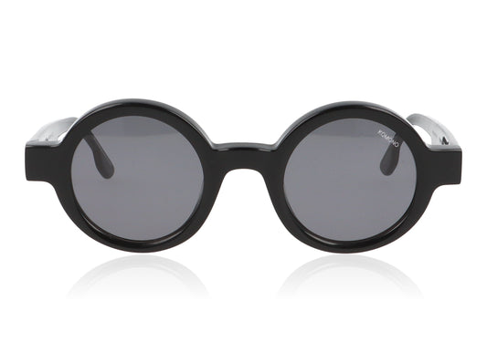 KOMONO The Adrian Blk1 Black Sunglasses - Front