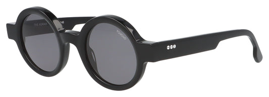 KOMONO The Adrian Blk1 Black Sunglasses - Angle