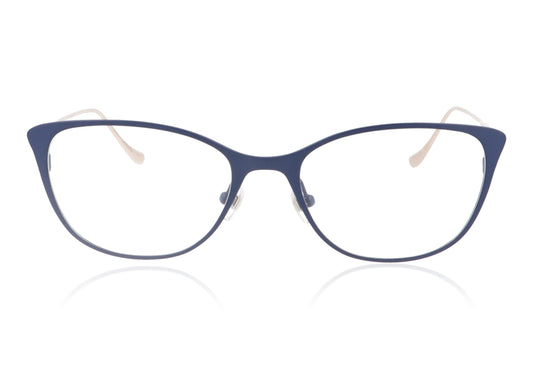 ProDesign PD1470 9021 Blue and Rose Gold Glasses - Front