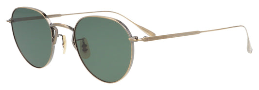 Eyevan 7285 Fairway AG-C Gold Sunglasses - Angle