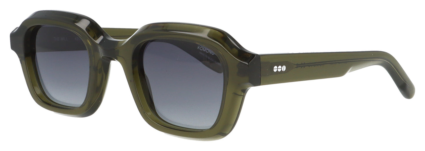 KOMONO WILL MOSS G1 Green Sunglasses - Angle