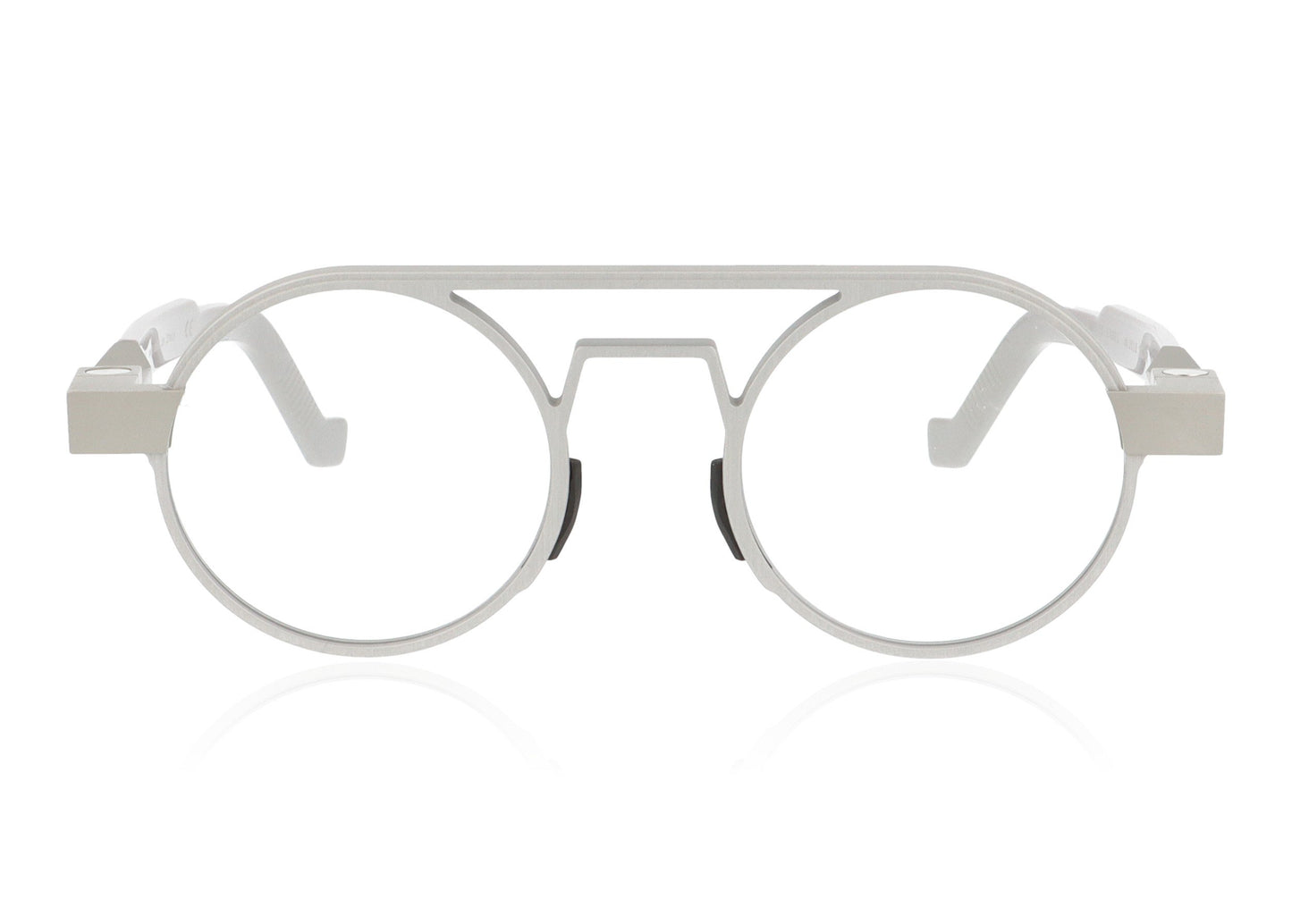 VAVA White Label 0018 0018 Silver Glasses - Front