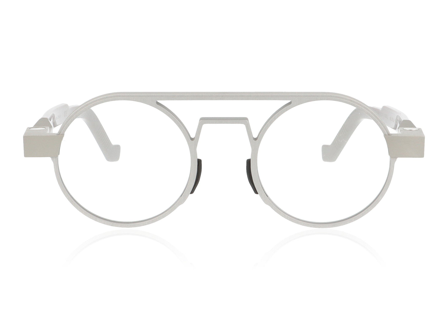 VAVA White Label 0018 0018 Silver Glasses - Front