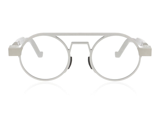 VAVA White Label 0018 0018 Silver Glasses - Front