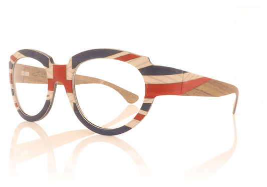 W-eye DF L3 Flag Glasses - Angle