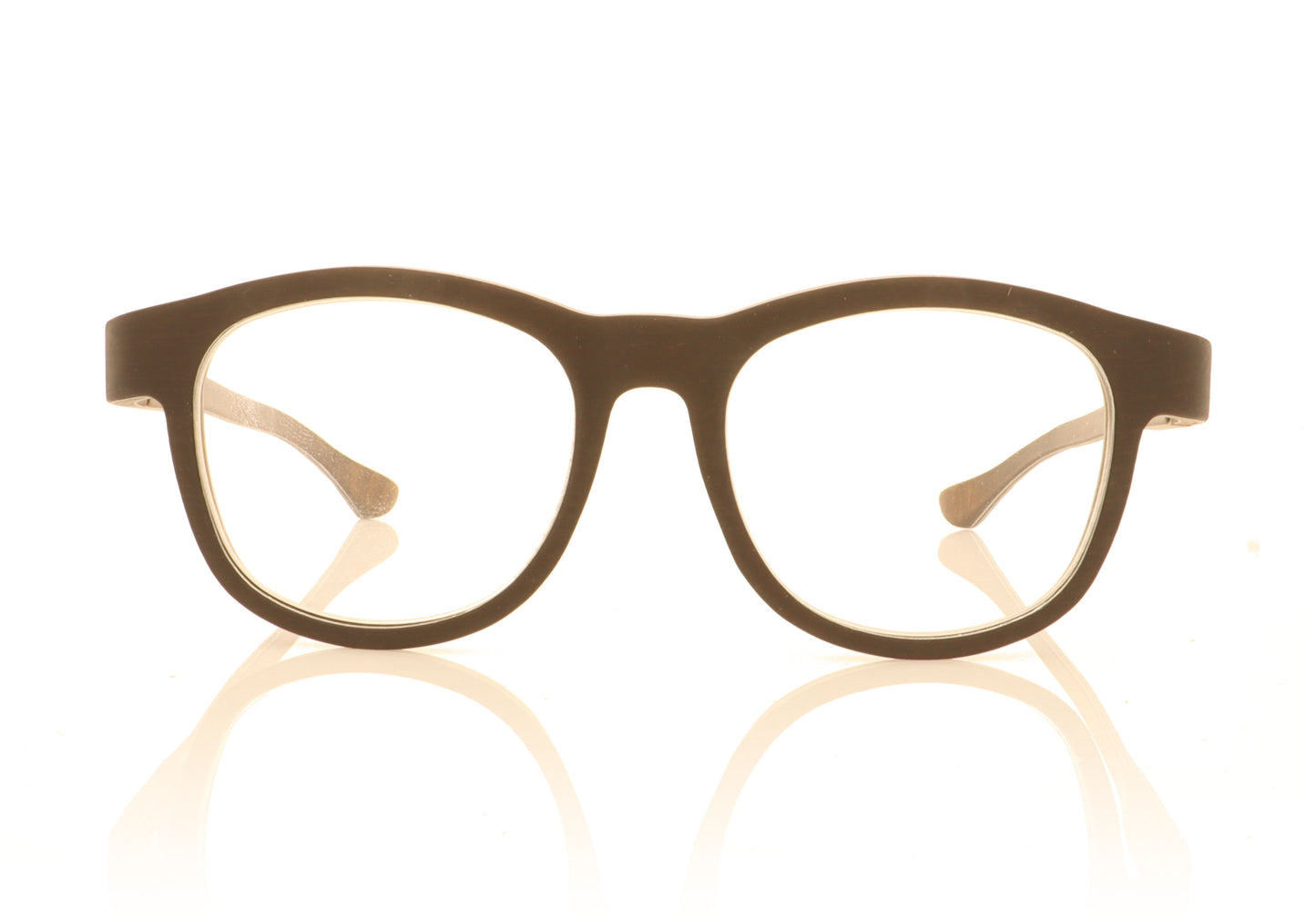 W-eye W-EYE YZE 18M Brown Glasses - Front