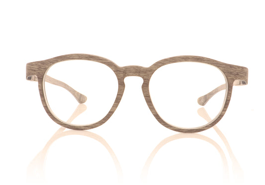 W-eye YK 17M Grey Glasses - Front