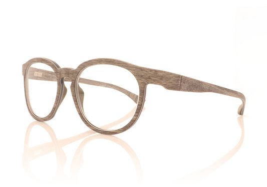 W-eye YK 17M Grey Glasses - Angle