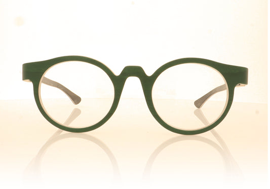 W-eye YP 21M Green Maple Glasses - Front
