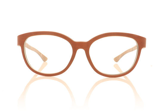 W-eye YT 16M Red Glasses - Front