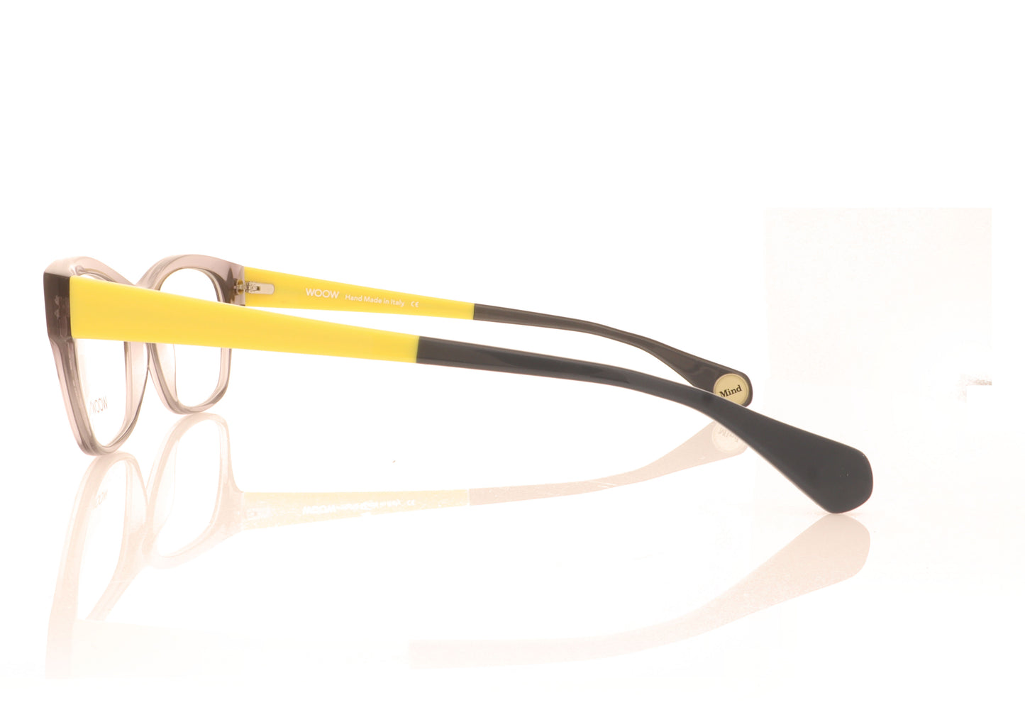 Woow Never Mind 1 407 Transparent Grey Glasses - Side
