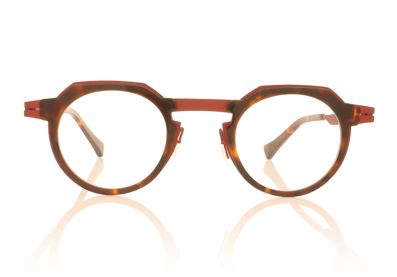 XIT Eyewear C 024 003 Tortoise Red Glasses - Front