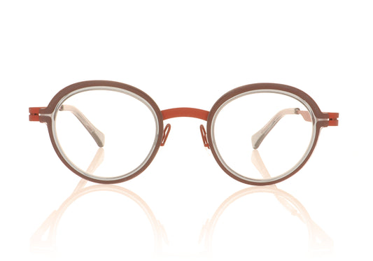 XIT Eyewear C 026 004 Red Grey Glasses - Front