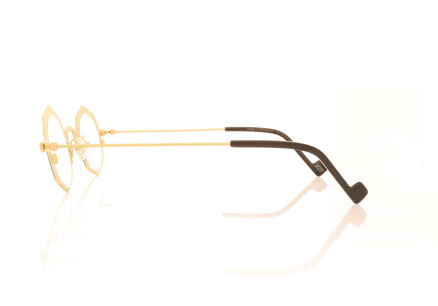 XIT Eyewear 103 018 Gold Glasses - Side