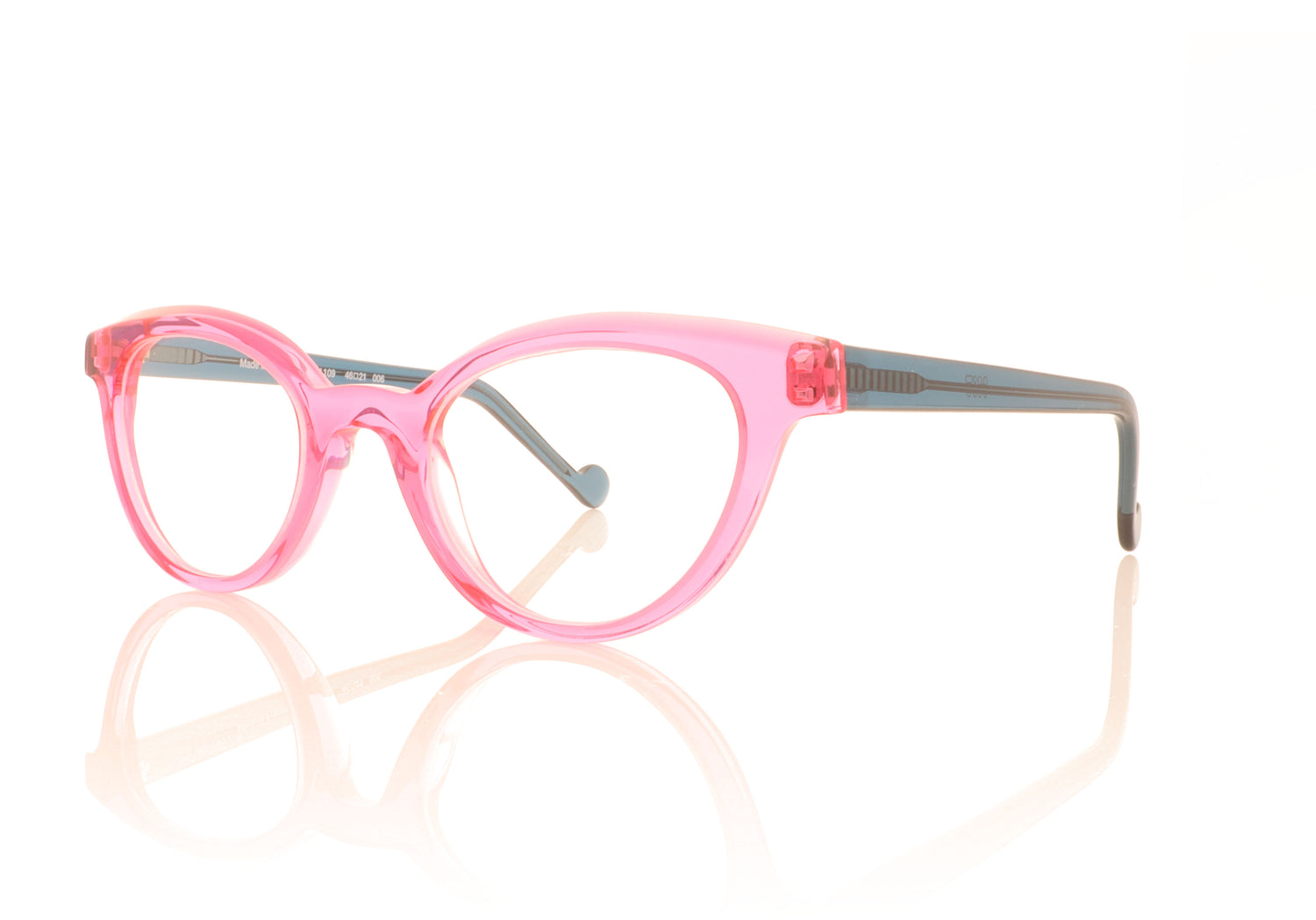 XIT Eyewear 109 006 Pink Glasses - Angle