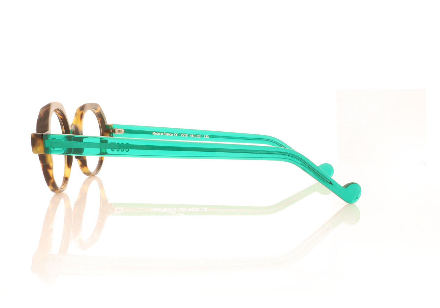 XIT Eyewear 218 133 Tortoise Glasses - Side