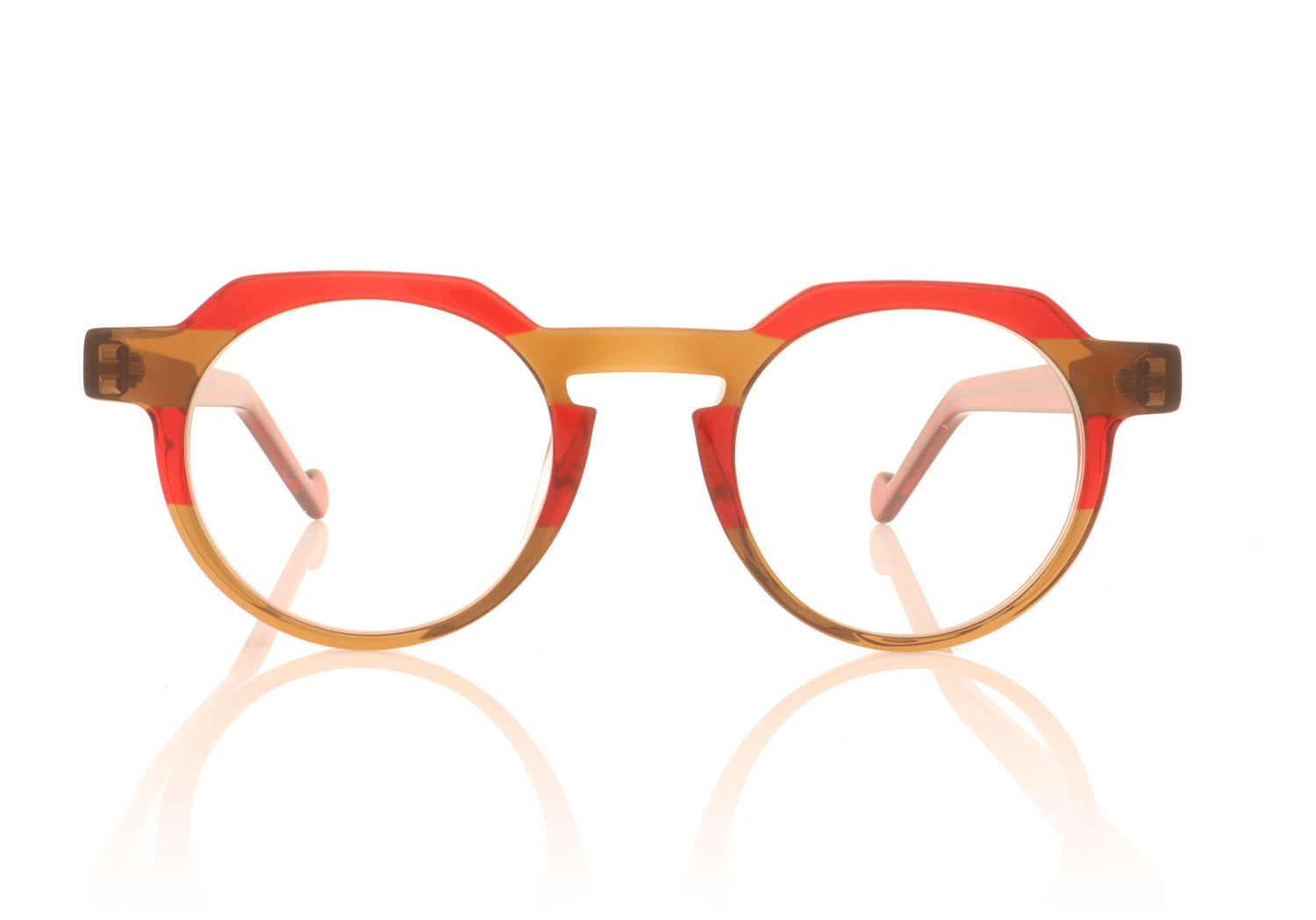 XIT Eyewear 302 010 Red Glasses - Front