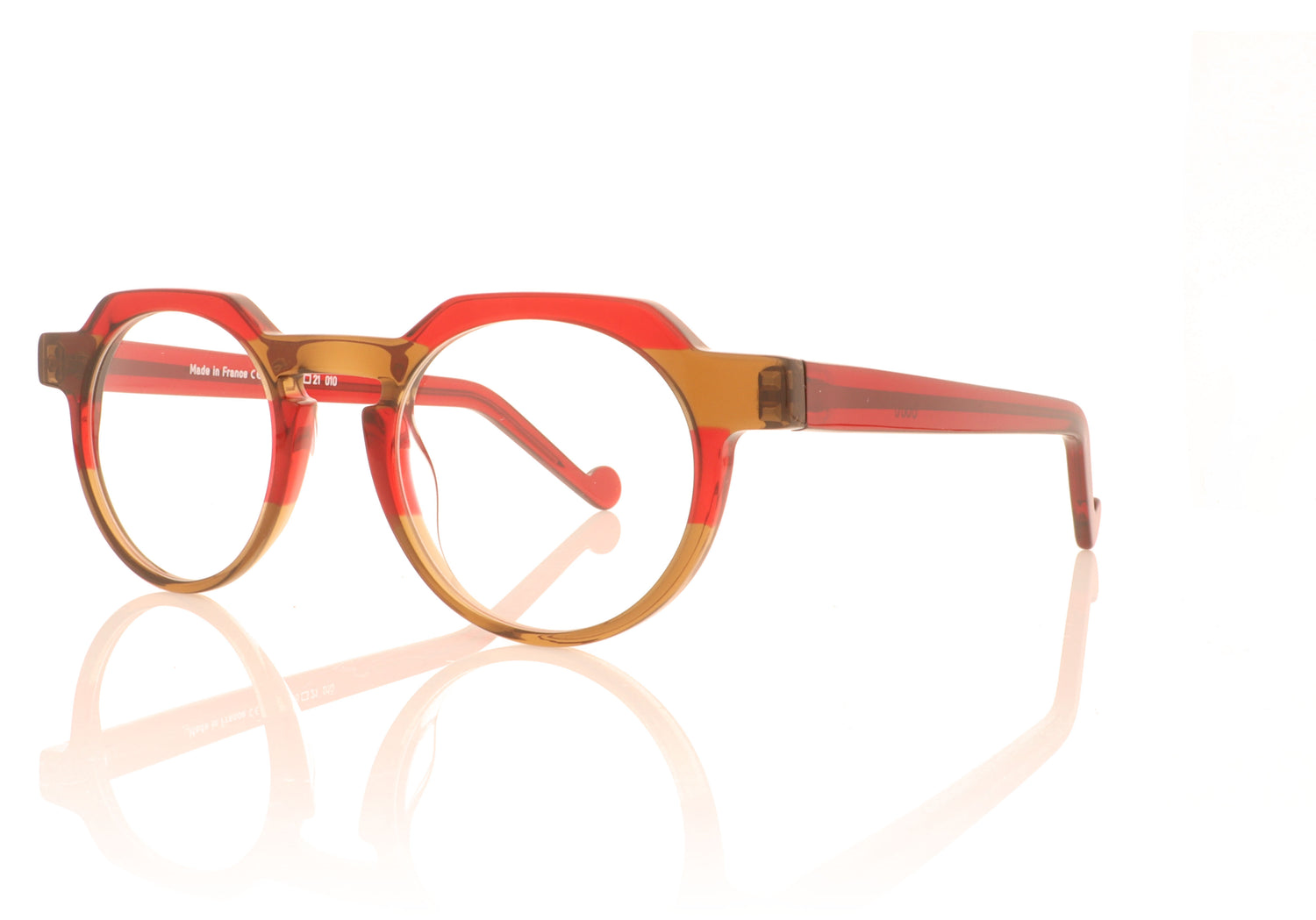 XIT Eyewear 302 010 Red Glasses - Angle