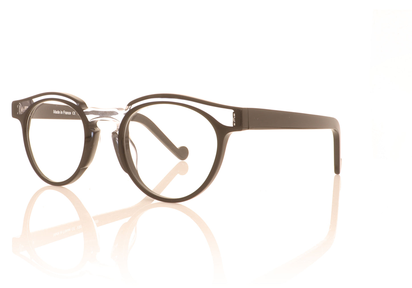 XIT Eyewear 309 000 Black Glasses - Angle