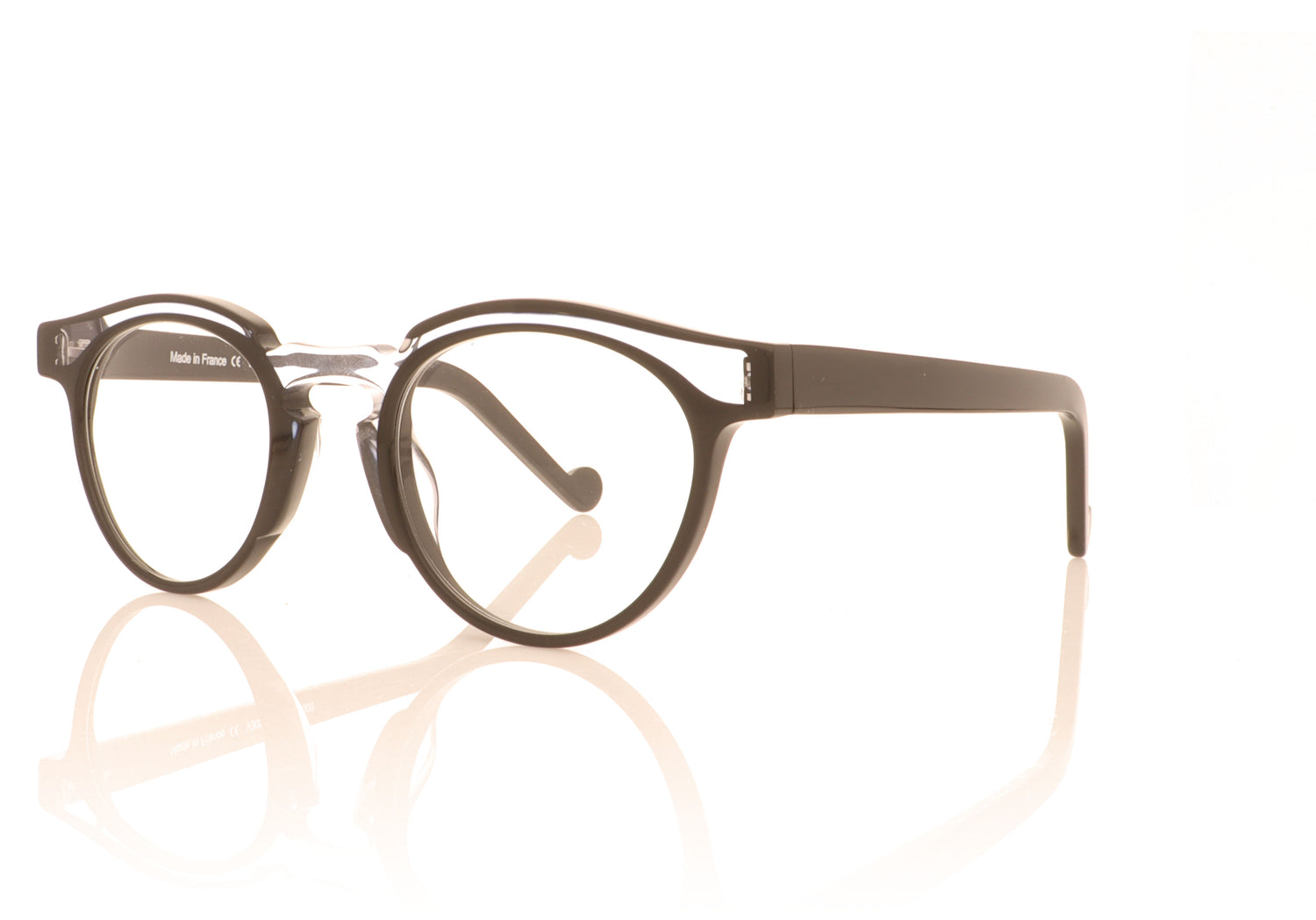 XIT Eyewear 309 000 Black Glasses - Angle