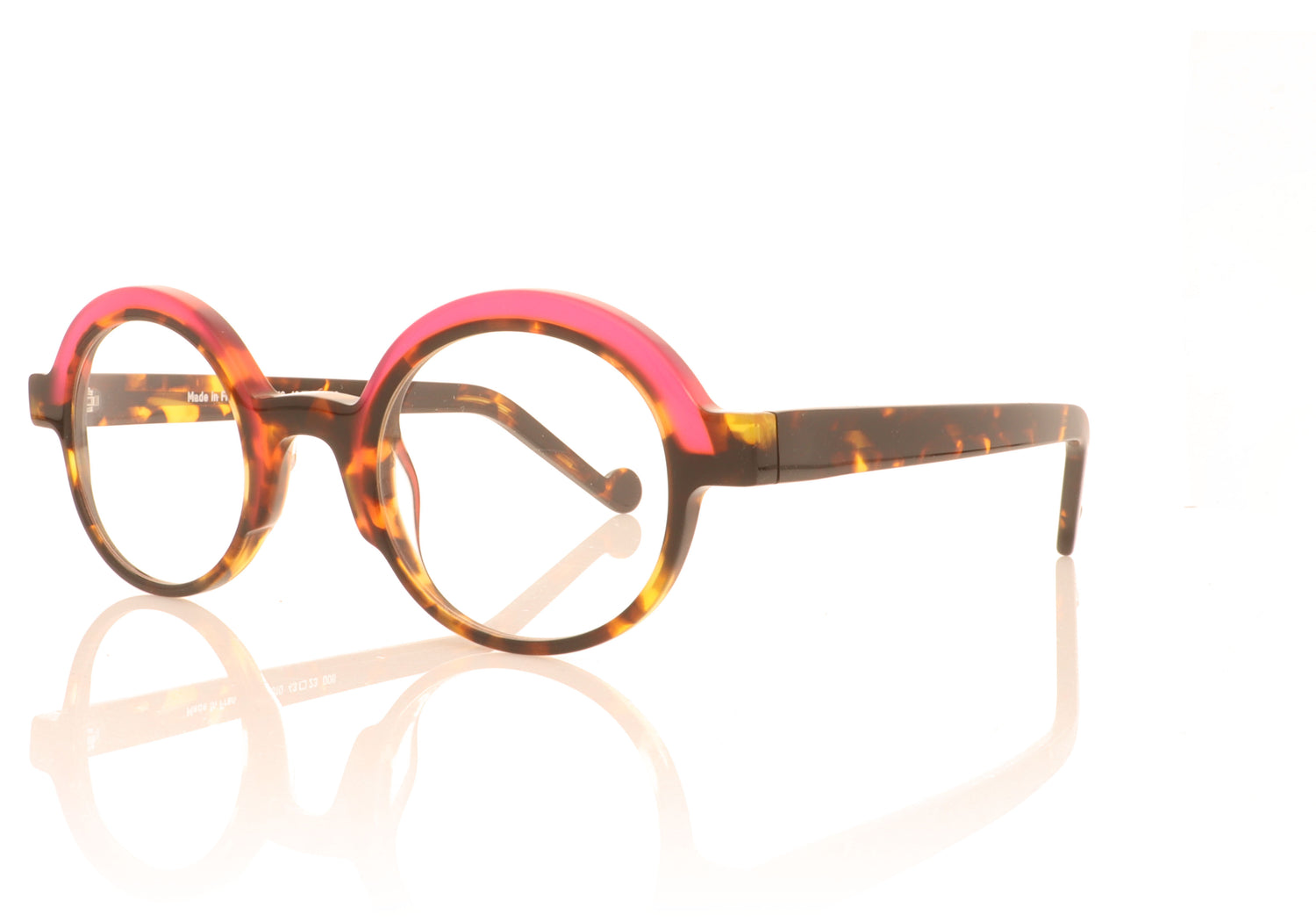 XIT Eyewear 310 006 Tortoise Pink Glasses - Angle