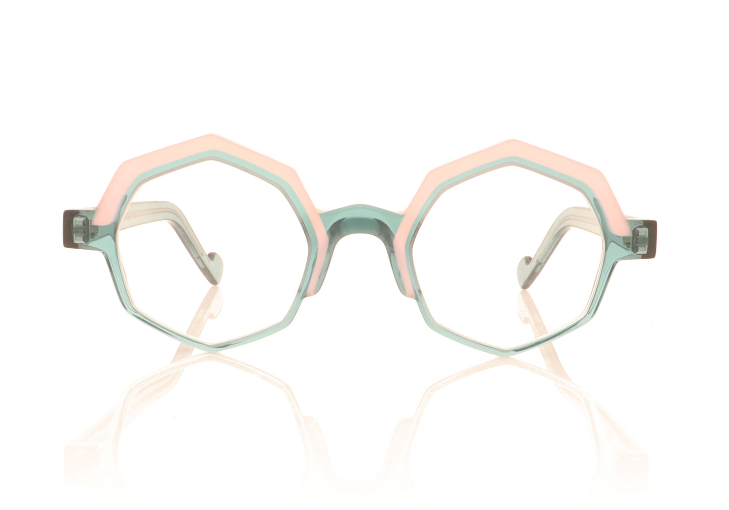 XIT Eyewear 313 012 Blue Pink Glasses - Front