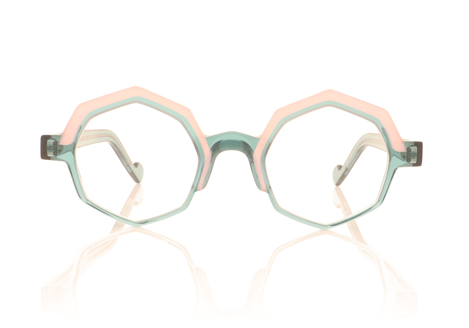 XIT Eyewear 313 012 Blue Pink Glasses - Front
