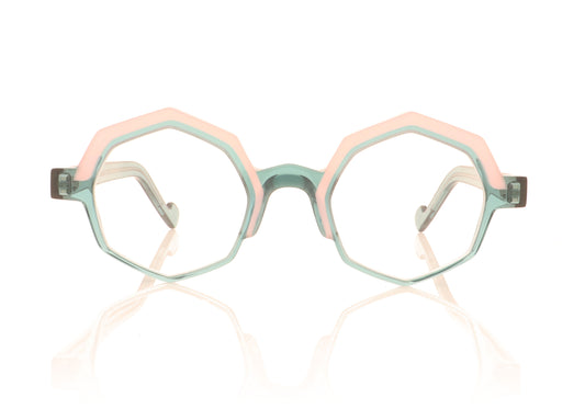 XIT Eyewear 313 012 Blue Pink Glasses - Front