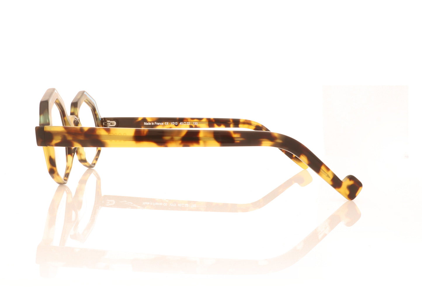 XIT Eyewear 313 133 Tortoise Blue Glasses - Side