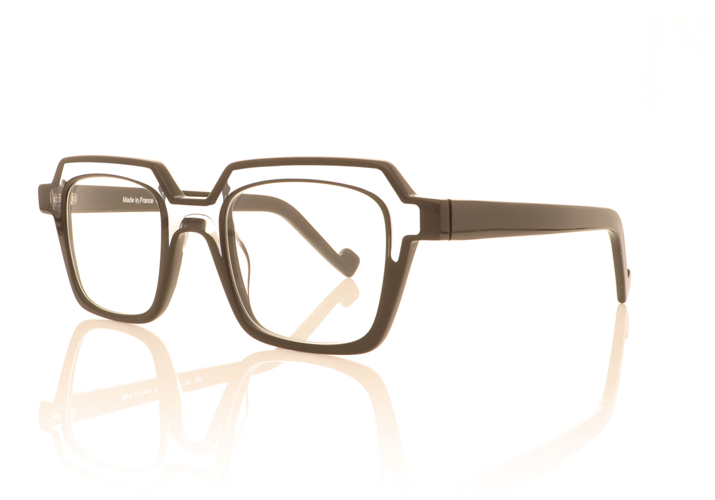 XIT Eyewear 314 000 Black Glasses - Angle