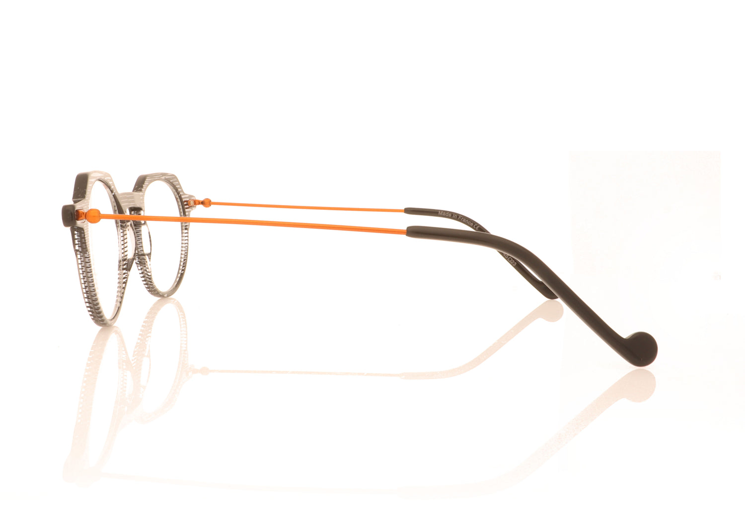 XIT Eyewear 411 000 Black Glasses - Side